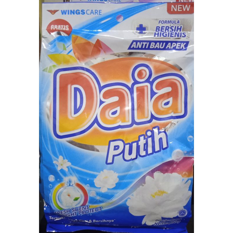 Daia Deterjen Bubuk Putih 800 gr
