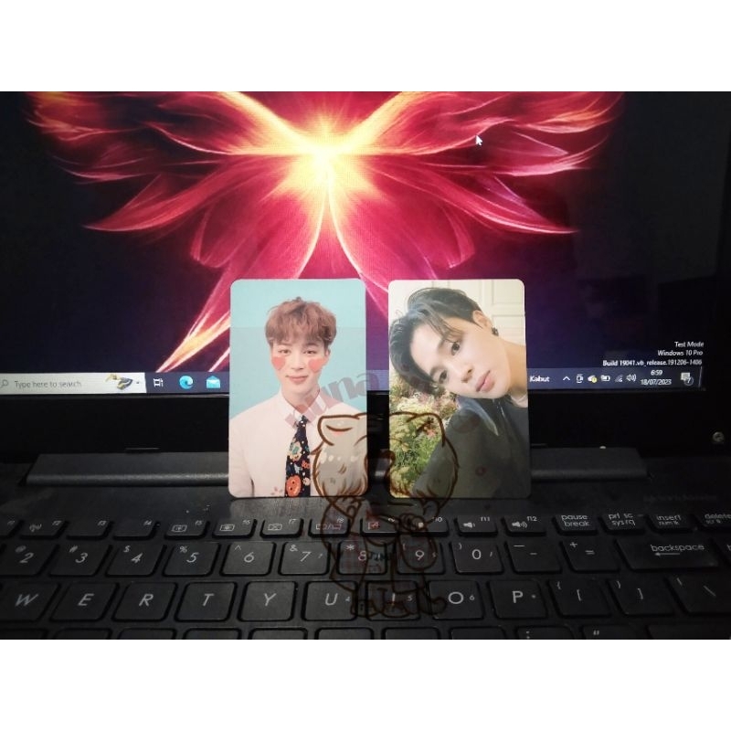 photocard Jimin bts official | photocard Jimin BE | photocard Jimin love yourself answer f