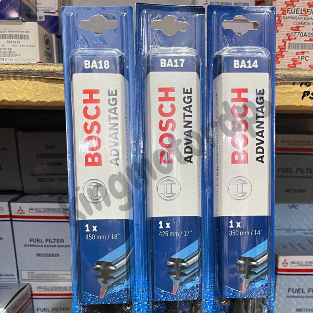 KMD | Wiper Bosch Mobil Kaca Depan / Wiper Blade Bosch Advantage / Wiper Kaca Mobil