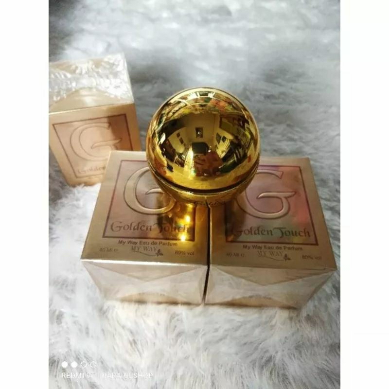 MY WAY GOLDEN TOUCH EDT FOR HER 40ML PARFUM PEREMPUAN