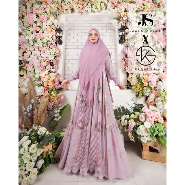 JAWHARA SYARI | KHAZZANAH | DRESS MUSLIMAH