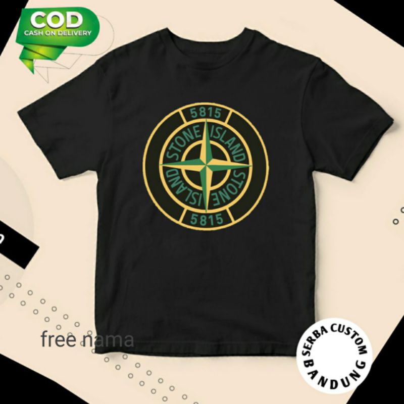 Stone Island Kaos anak Stone Island Bahan premium