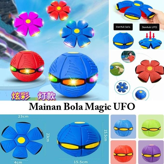 MAINAN BOLA UFO MAGIC BALL BOLA INJAK / BOLA UFO