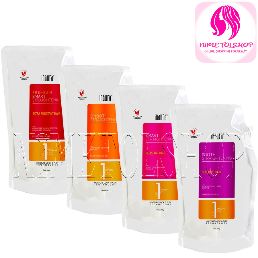 Inaura straightening rebonding smoothing keratin