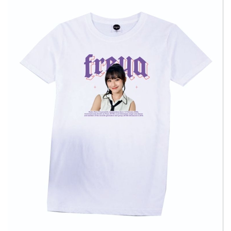 T - SHIRT FREYA JKT48 - KAOS MEMBER JKT48