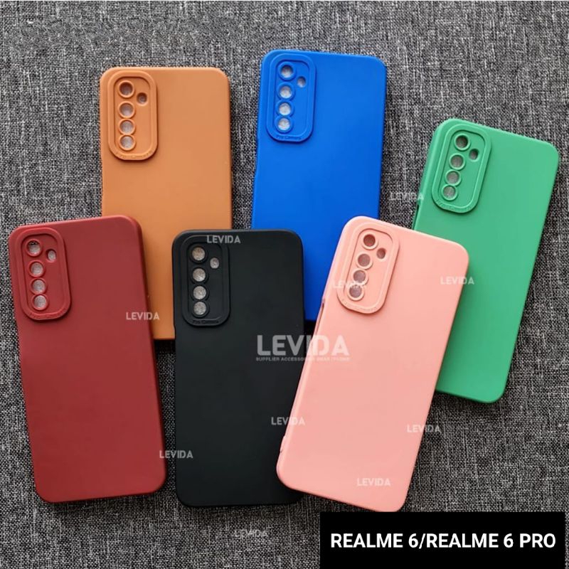 SOFTCASE PELINDUNG CAMERA MACARON REALME 6/REALME 6 PRO CASE PRO CAMERA