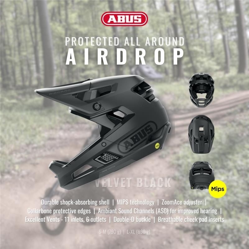 helmet abus full face mtb helm sepeda gunung full muka