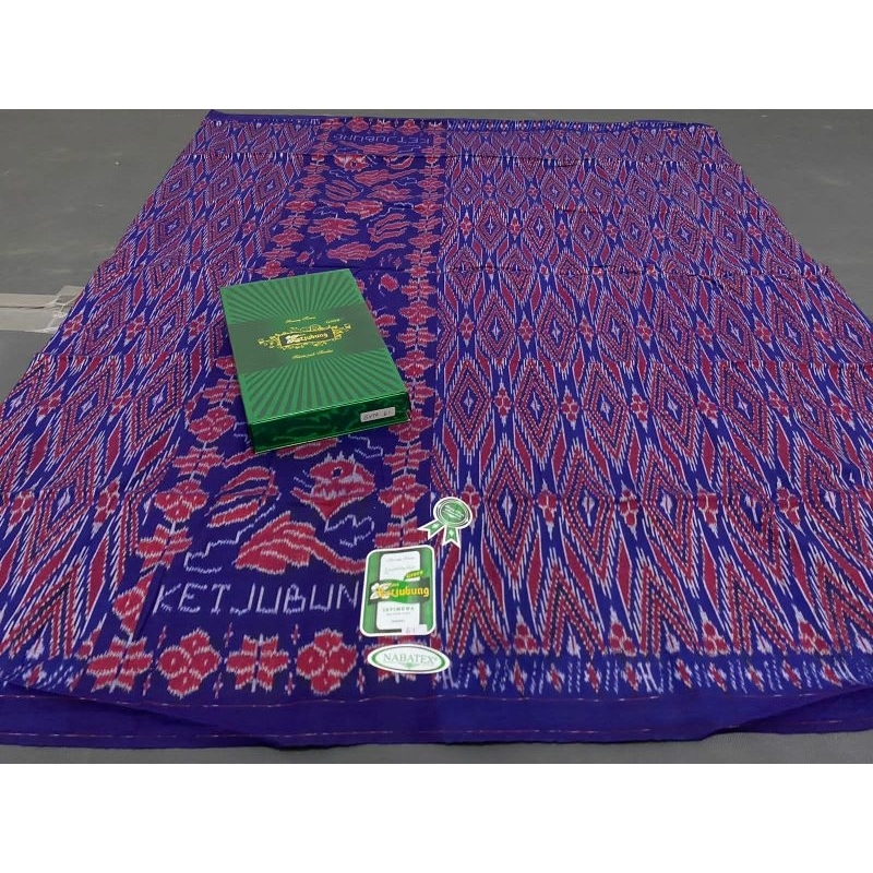 COD / SARUNG KETJUBUNG GOYOR GREEN FIBER JAHIT TENGAH ori by KETJUBUNG (N)