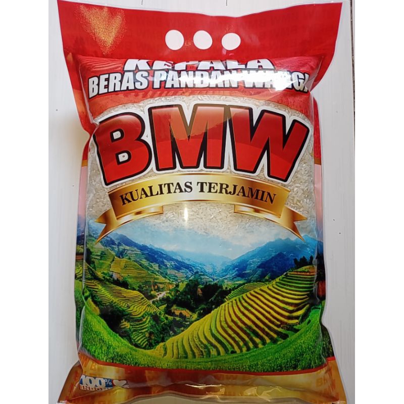 

Beras BMW kemasan premium 5kg