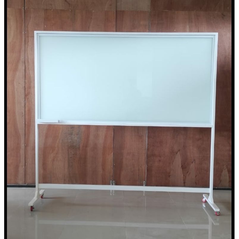 

PAPAN TULIS KACA STANDING MAGNETIK 100x180