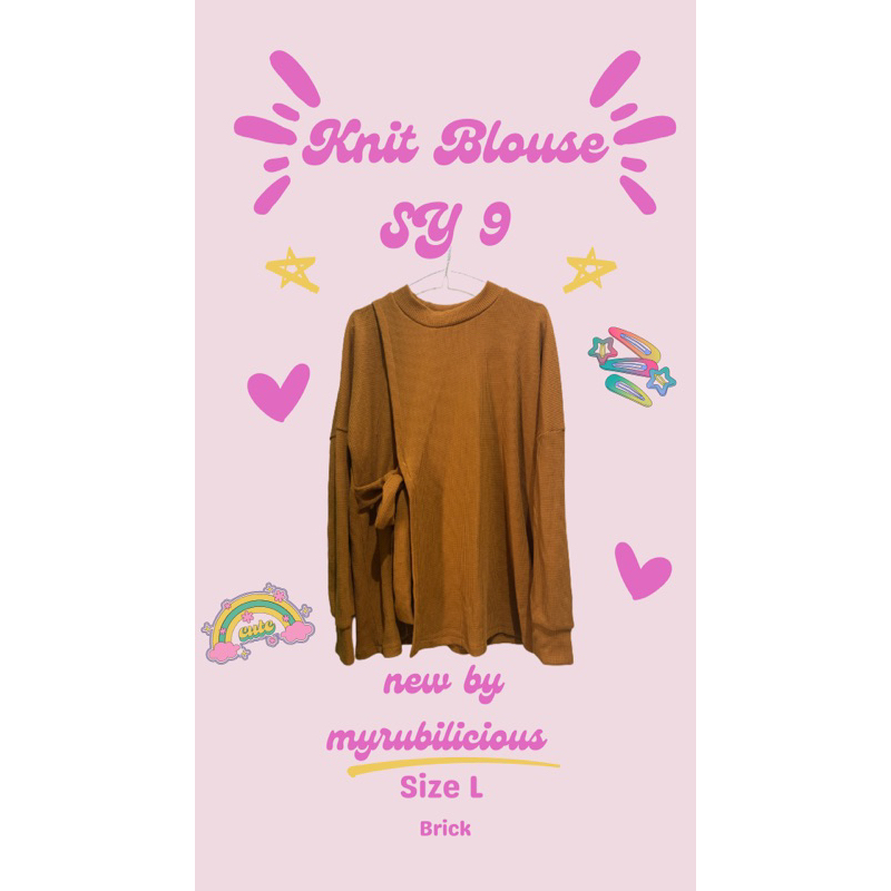 Preloved Rubilicious Knit Blouse SY 9
