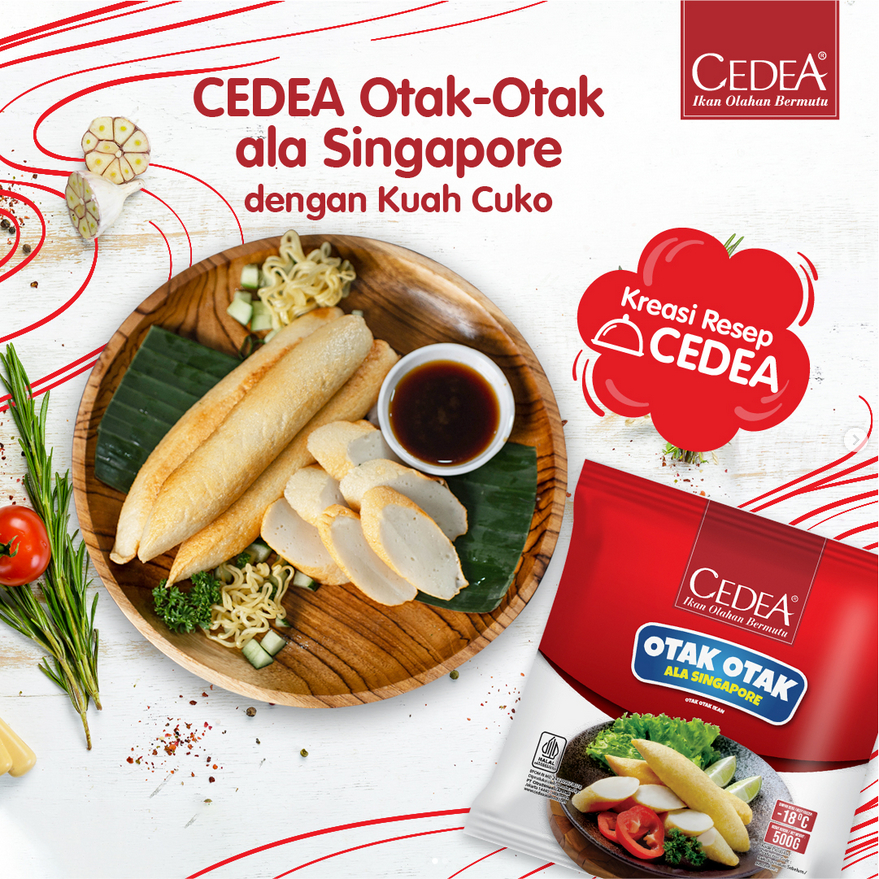 

CEDEA Otak - Otak Ikan ala Singapore 500gr