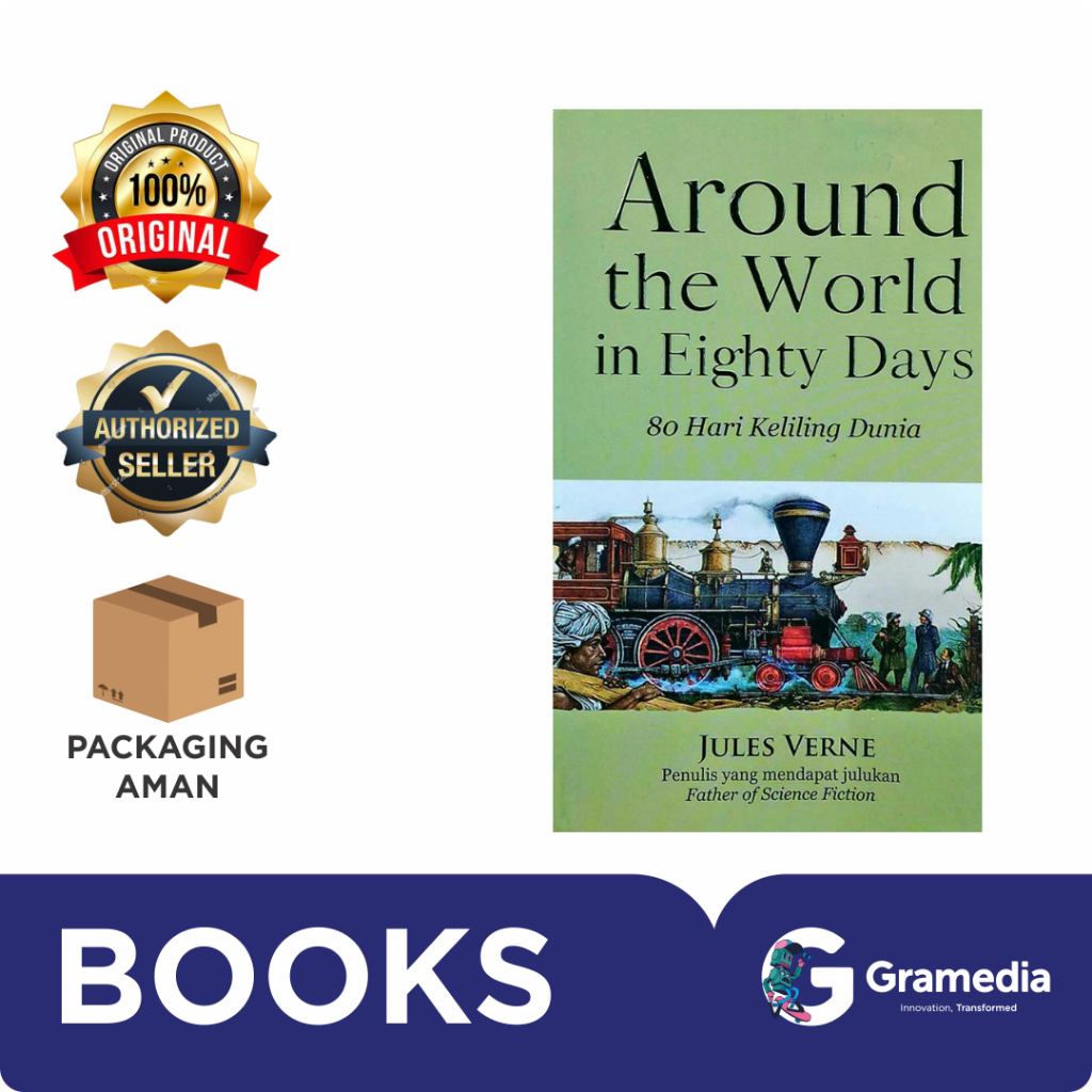 Gramedia Bandung - Around The World In Eighty Days (80 Hari Keliling Dunia)