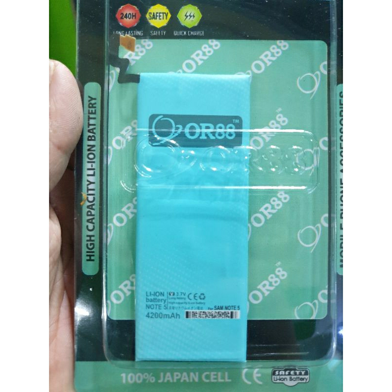 Baterai ORIENS Double Power 2 IC SAMSUNG NOTE 5