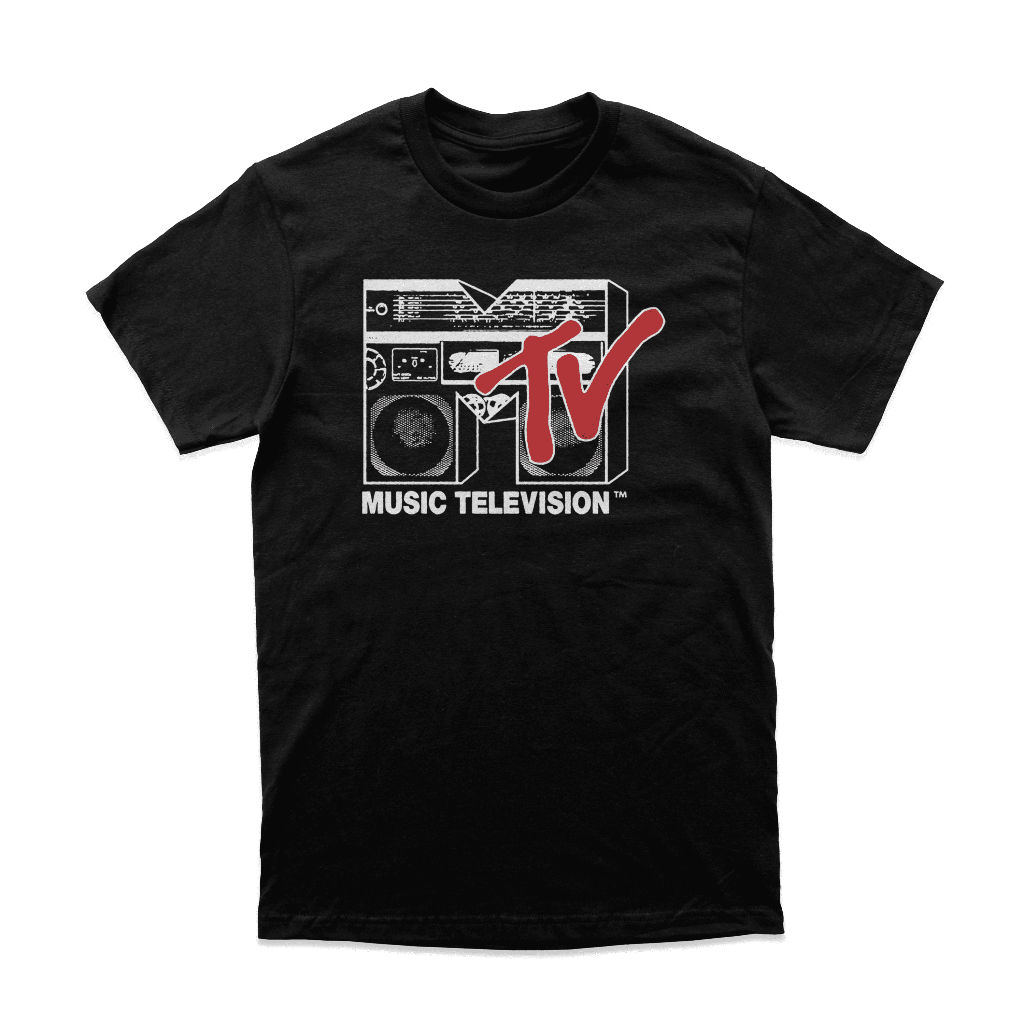 Kaos MTV Vintage Music Television Tshirt "MTV2" Merchandise
