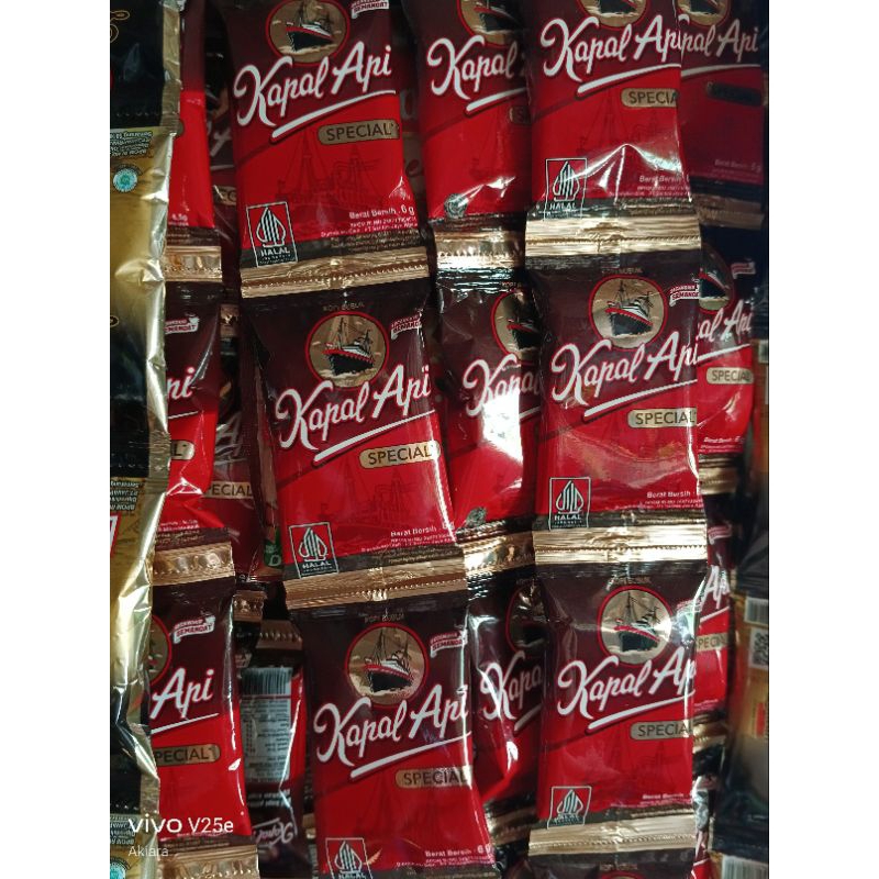 

kopi kapal api kopi bubuk @6gram isi 10 pcs