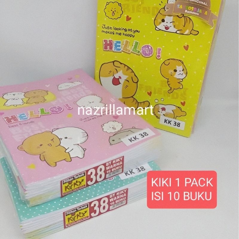 

Buku Tulis 1 pack/ buku sekolah 10pcs/ buku tulis