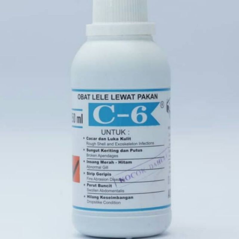 C6 OBAT IKAN LELE LEWAT PAKAN