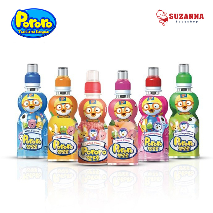 

Pororo Milk Drink 235ml - Minuman Anak Rasa Buah