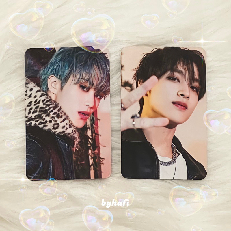 ‪PC Photocard Official Haechan Mark mahae BFE Limited A Limited B AR ver Peace Maung NCT Dream‬