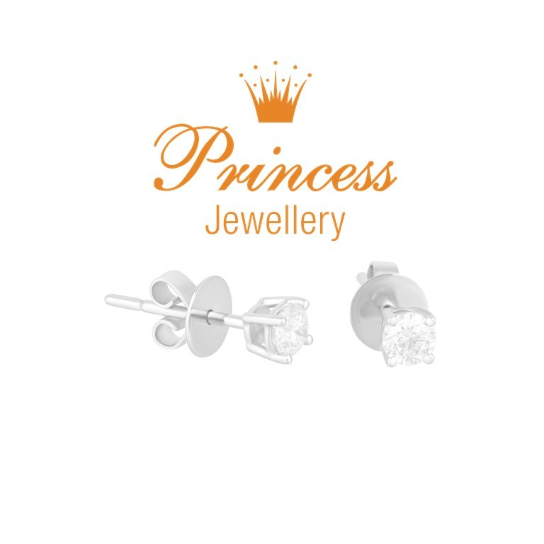 Anting Berlian GIA Sertifikat PER877350 Princess Jewellery