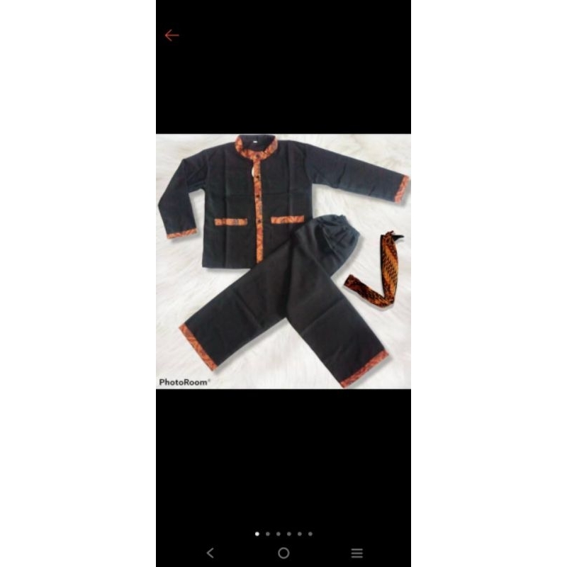 pangsi anak adat sunda sd