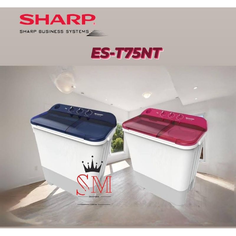 Sharp Mesin Cuci 7 kg ES-T75NT