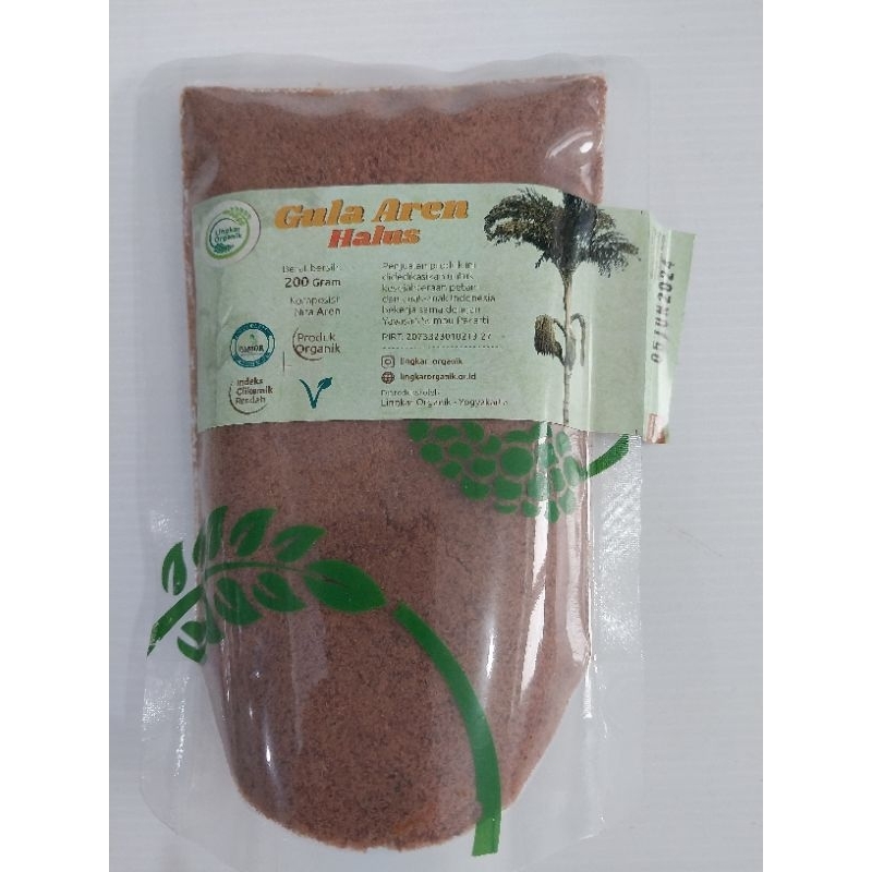 

gula aren halus lingkar organik 200 gr