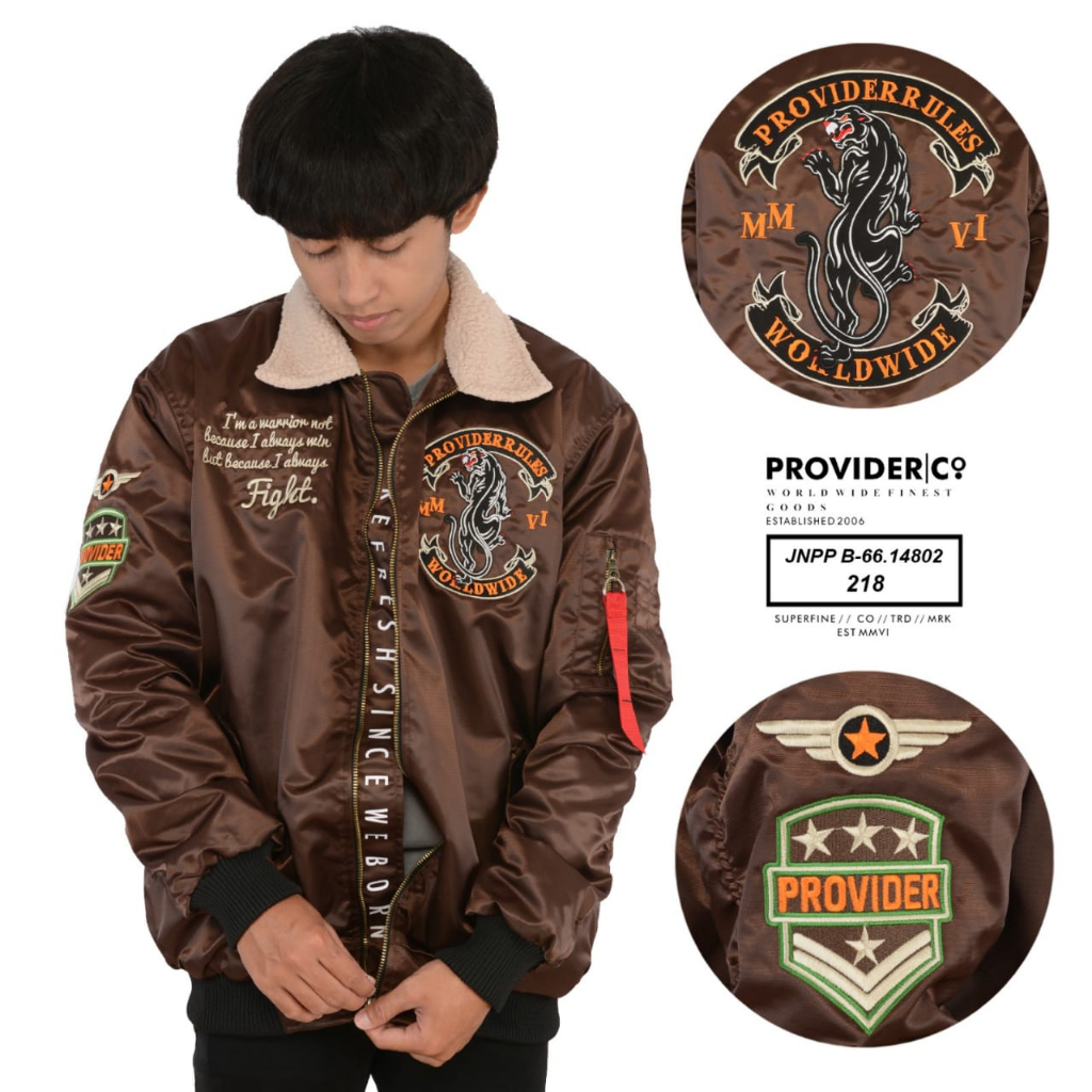 Provider Jaket Bomber - Tiger