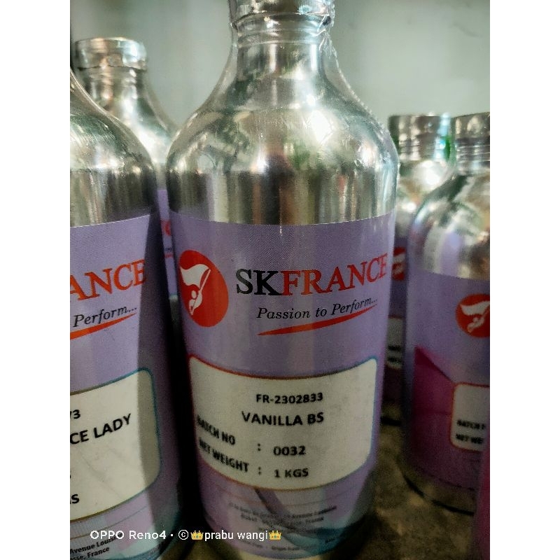 VANILA BS BY SK FRANCE KEMASAN SEGEL PABRIK