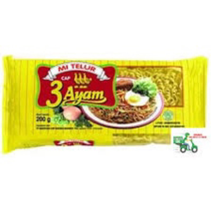 

Mie Telur 3 Ayam