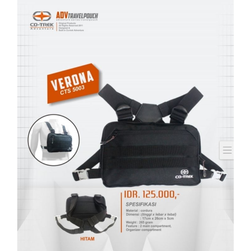 Tas pinggang Co-trek Verona