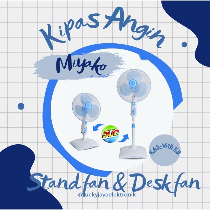 KIPAS ANGIN MIYAKO KAS 1618 KB