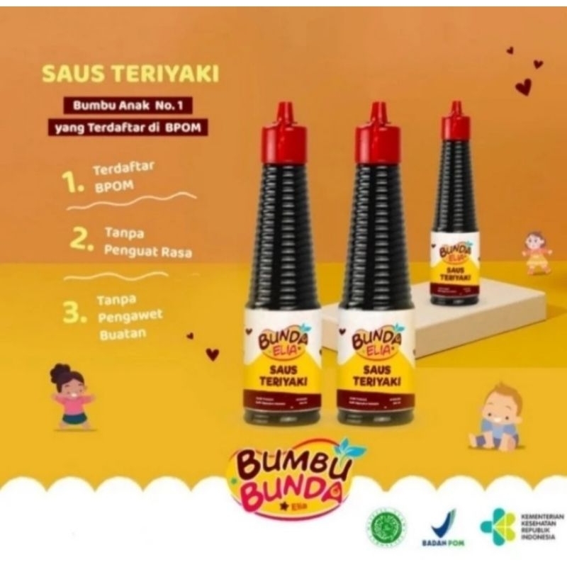 

bumbu bunda ready saus tiram saus teriyaki minyak wijen organik