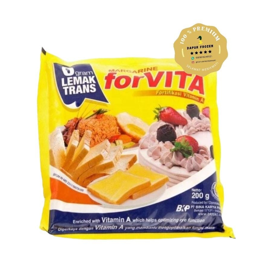 

Forvita Mentega 200 gr