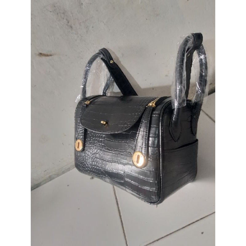 lindi croco hitam 99 uk 25cm