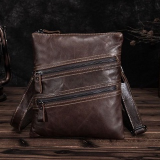 Tas Pria Kulit Asli Selempang Original - Tas Selempang Pria Asli Kulit Sapi - Tas Selempang Kulit As