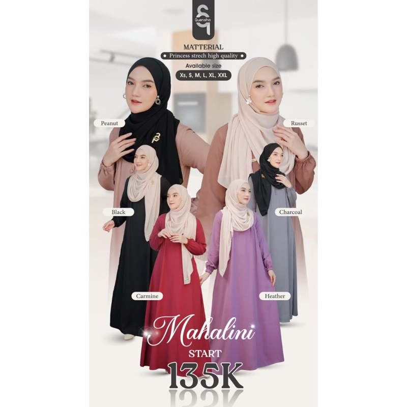ABAYA MAHALINI by @Quenshamom_official