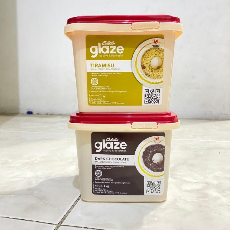 

COLATTA GLAZE 1KG - BEST SELLER COKLAT TOPPING - TERMURAH DIPPING DONAT COKLAT TIRAMISU - ORIGINAL PABRIK FULL SIZE TERMURAH