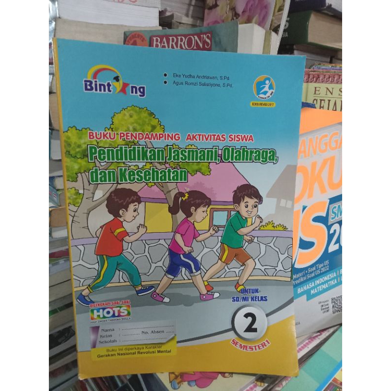 bintang pjok SD kelas 2 semester 1