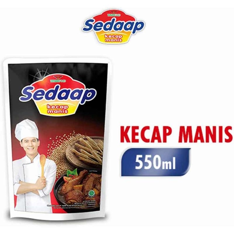 

Kecap manis sedap 550ml