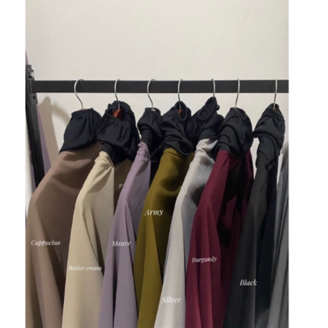 jilbab segitiga inner premium ukuran 120x120cm