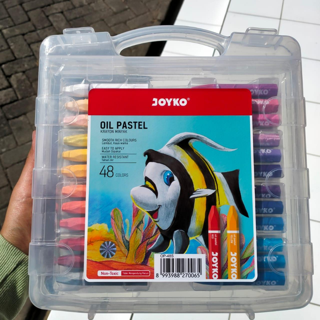

CRAYON 48 WARNA TITI JOYKO MURAH GROSIR CRAYON OIL PASTEL