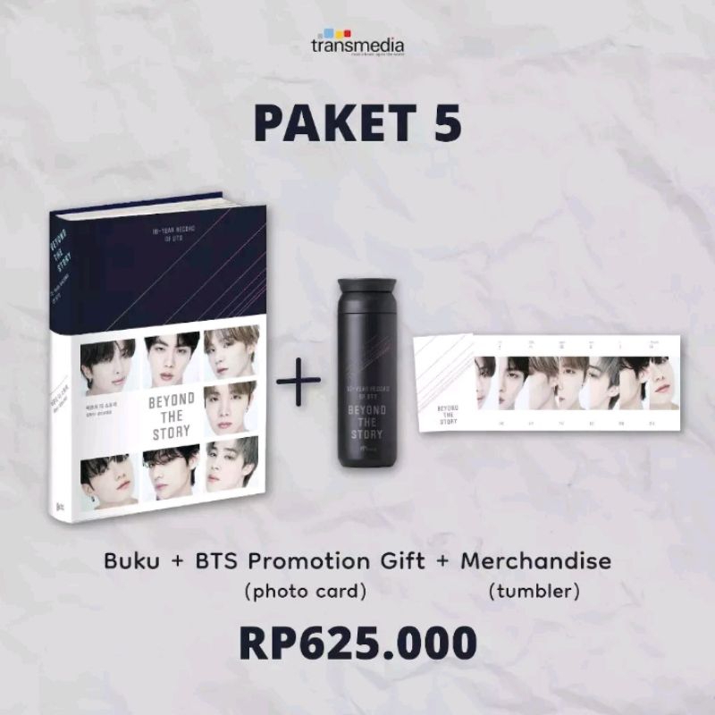 [SHARING] BOOK ONLY BEYOND THE STORY 10-YEAR RECORD OF BTS Indonesia original