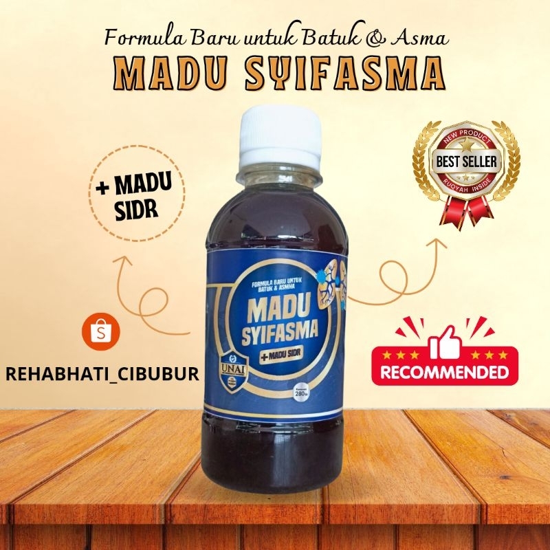 

Madu Syifasma Rehab Hati / Madu Asma Dan Batuk / Madu Pelega Pernafasan