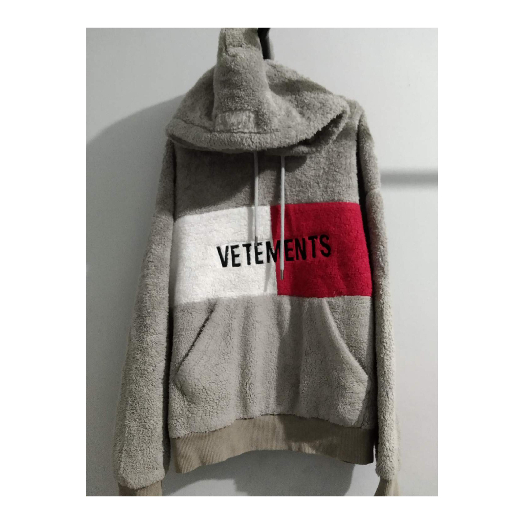 Hoodie Vetements Sherpa FOG