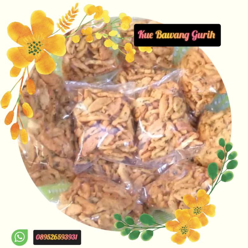 

Bisa COD Kue bawang enak dan renyah 50 gram kemasan plastik mini