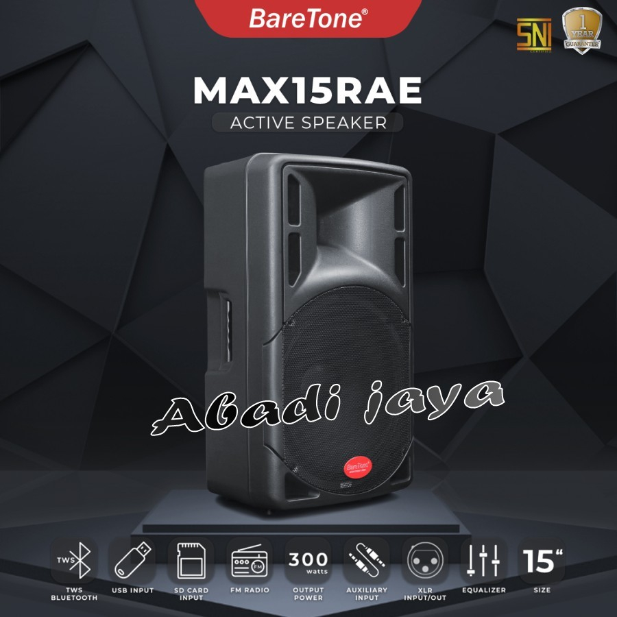 speaker akif baretone max15rae baretone max15 rae max 15rae 1 buah