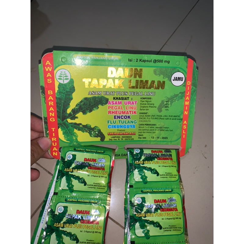 

TAPAK LIMAN KAPSUL