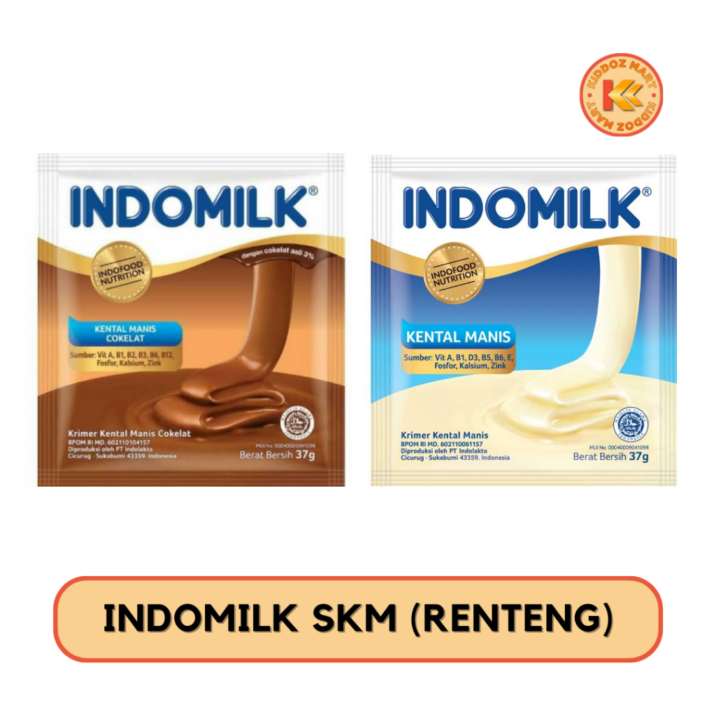 

INDOMILK Susu Kental Manis Sachet (Renteng)